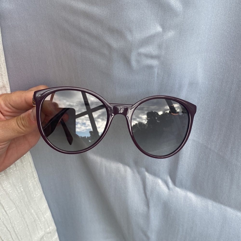 brand new purple and gold fendi sunglasses